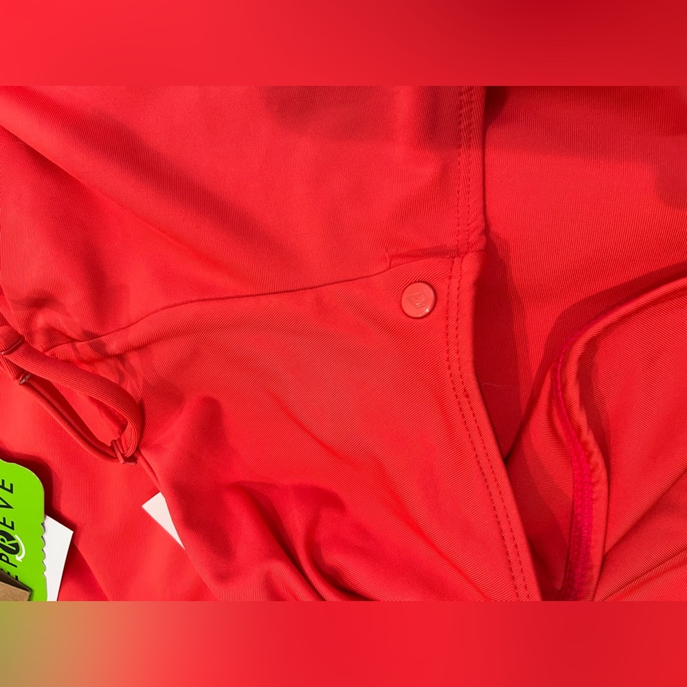 Nwt Red Volcom Bathing Suit Size L - image 8